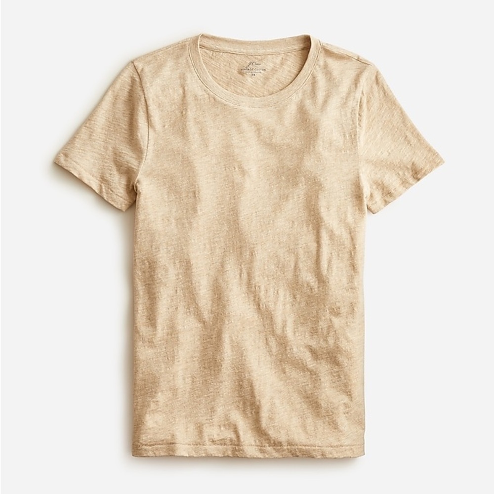 J Crew New vintage cotton crewneck T-shirt AW770